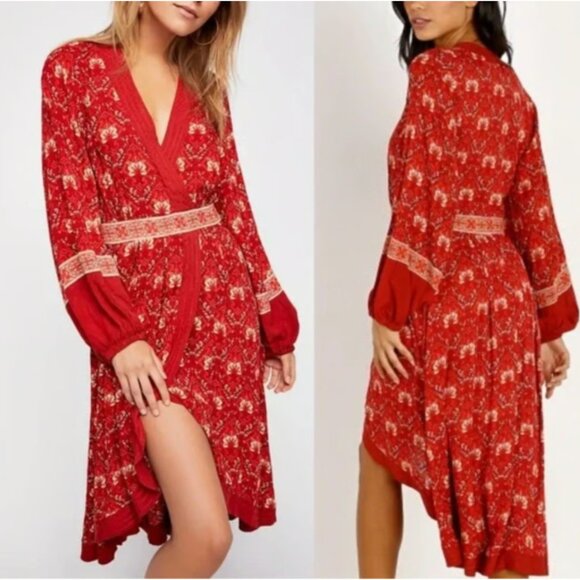 Spell & The Gypsy Jewel Soiree Copper Dress Size Large - Picture 2 of 11